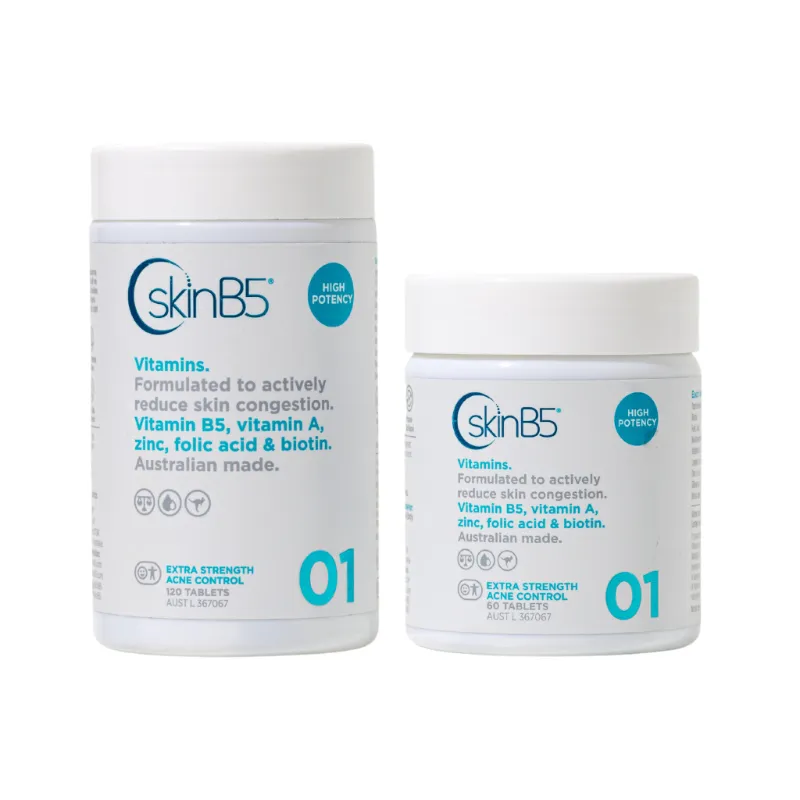 SkinB5 vitamin b for pimples acne vitamin