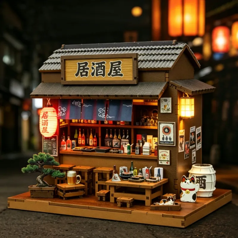 Fifijoy DIY miniature kit for crafting small-scale scenes