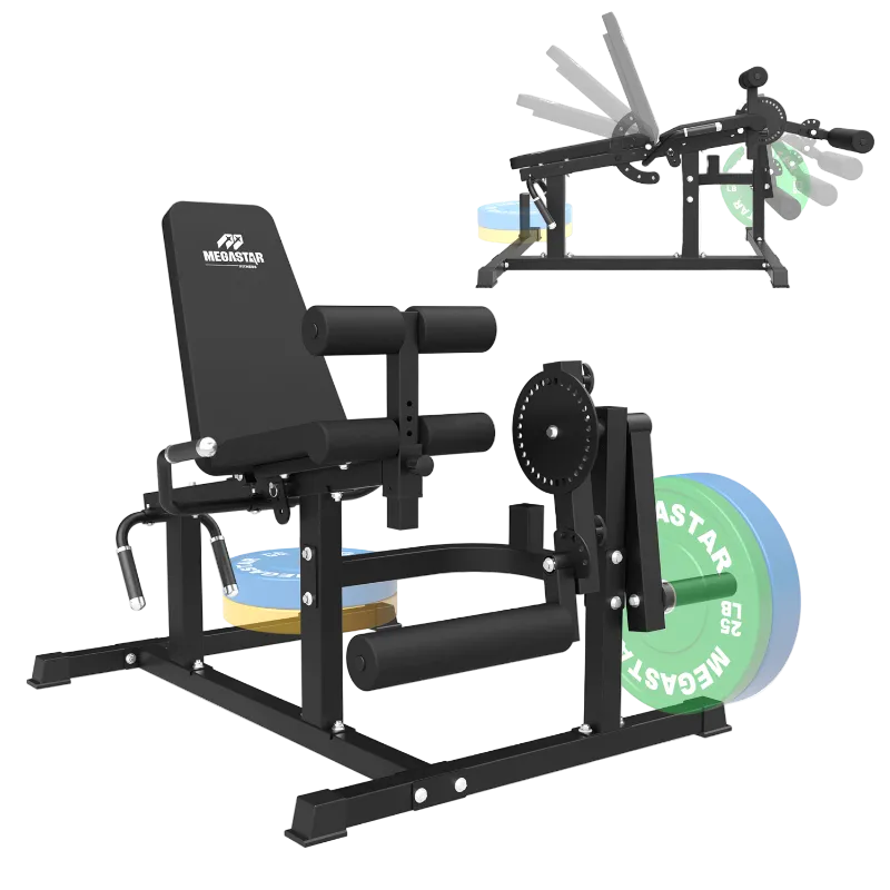 Megastar Fitness leg extension and curl machine combo