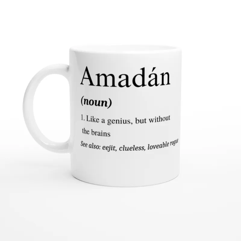 Urban Celt amadans ceramic mug