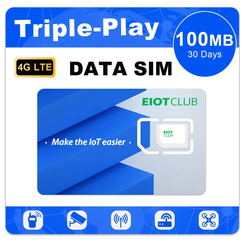 EIOTMART IoT SIM card for cellular device data connectivity