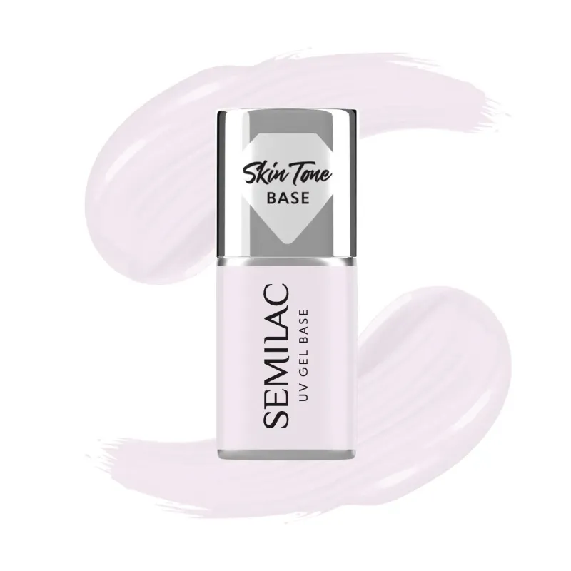 SEMILAC USA milky pink nail color polish bottle