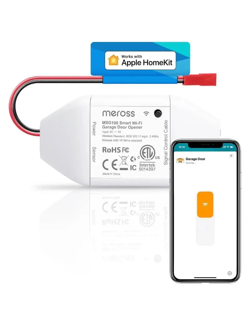 Meross homekit garage door opener