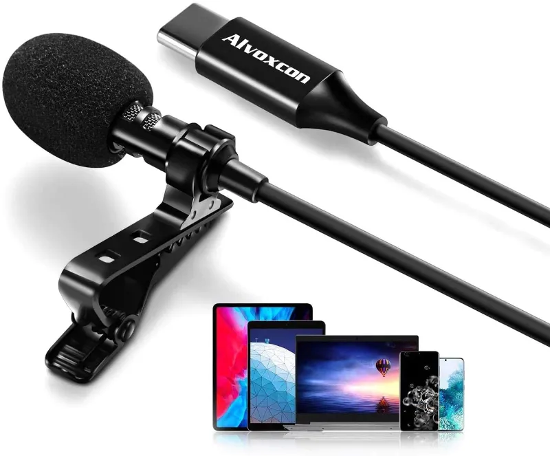 Wired lavalier mic