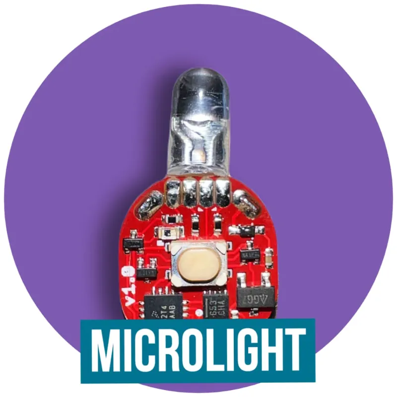 Futuristic Lights atom light therapy device