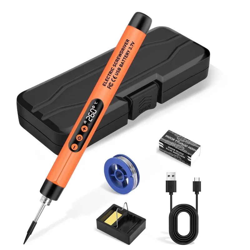 Think Robotics soldering iron kit for electronics work