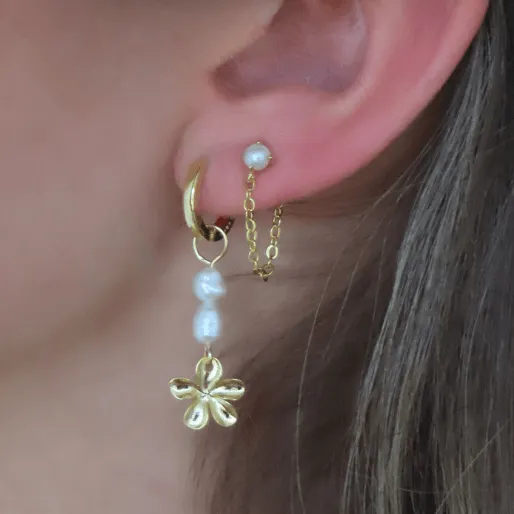 Evry Jewels fuji water earrings