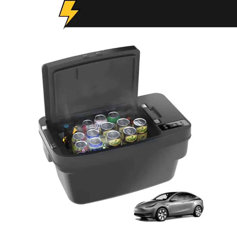 ACOPOWER tesla fridge for portable food cooling