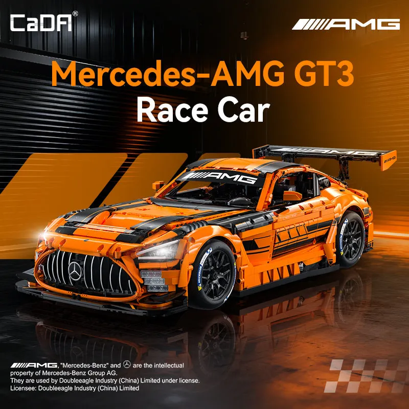 CaDA Bricks cada amg gt3 car building set