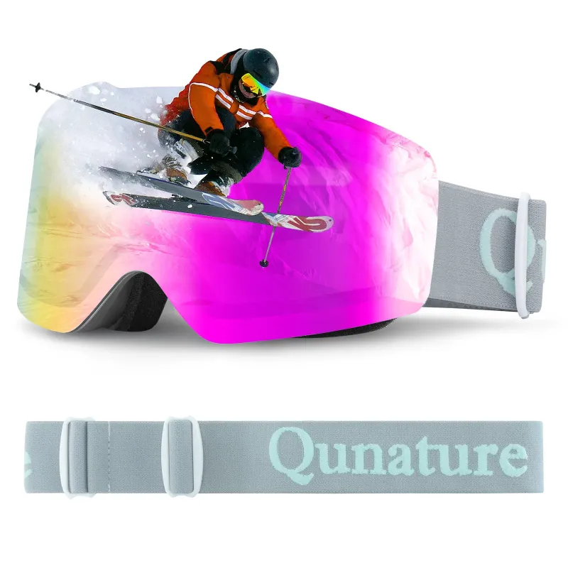 Qunature Global anti fog winter goggles for snow sports