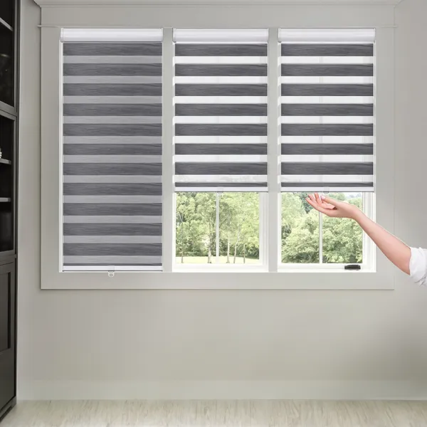 iHomeBlinds zebra blind striped window shade