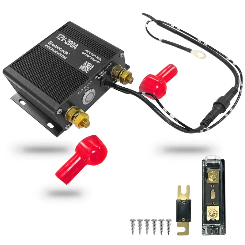 ACOPOWER battery isolator for dual battery systems