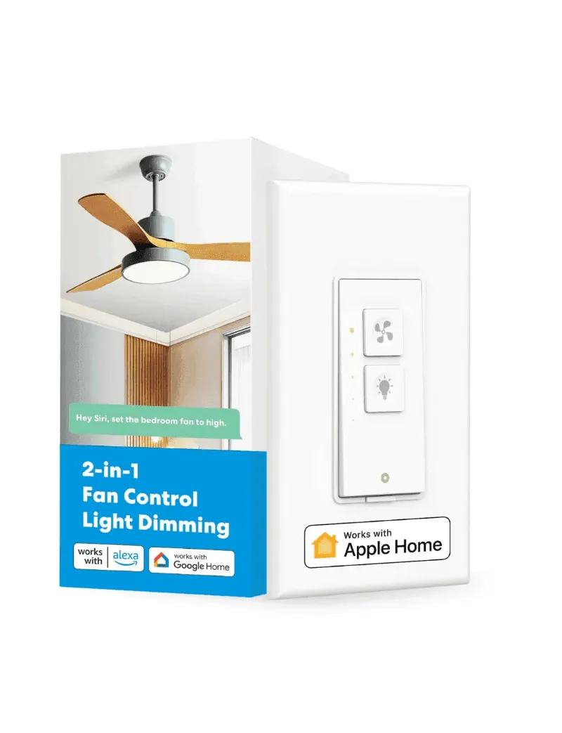 Meross fan and light switch
