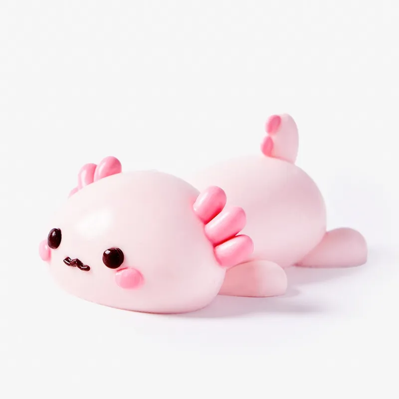 TABASQUISHY axolotl squishy soft toy in an axolotl shape