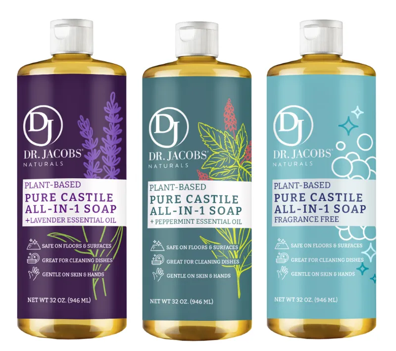 Castile soap for laundry