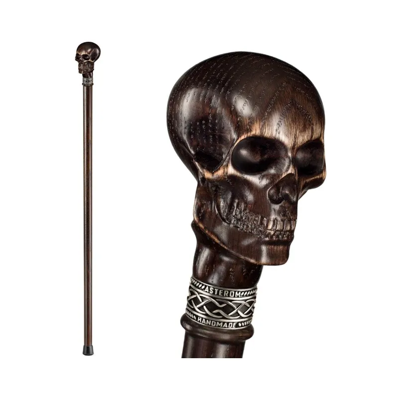 Stick Your Cane skull walking cane featuring skull handle design