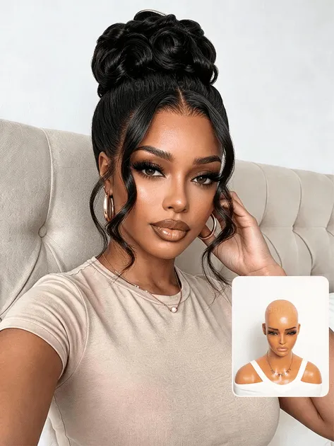 Ashimary Hair lace front wig with natural hairline