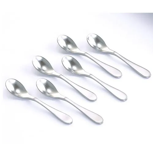 Knork stainless steel demitasse spoons