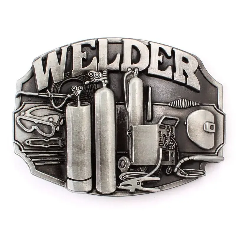 Cowderry knife belt buckle