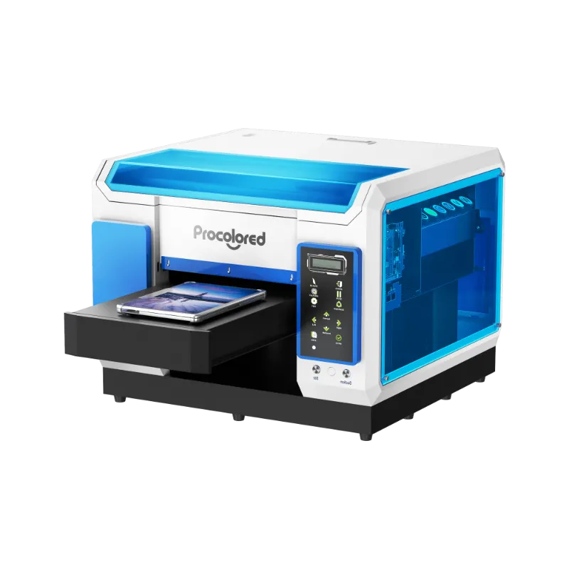 Procolored flatbed UV printer for rigid substrate printing