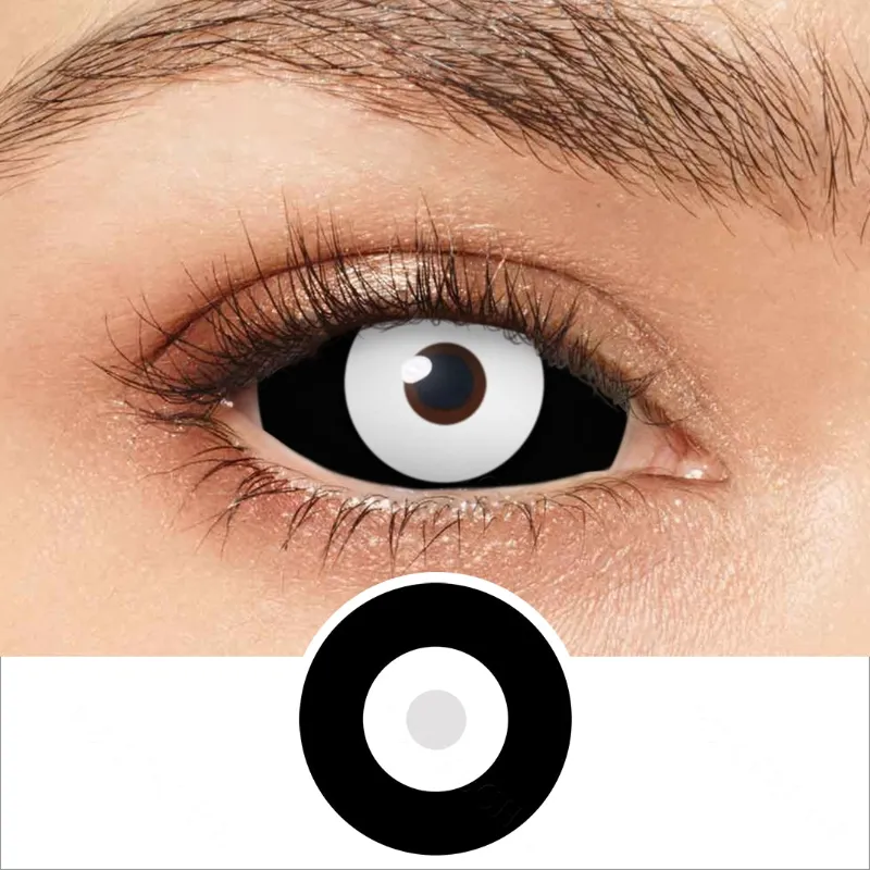 PsEYEche black pupil contact lenses