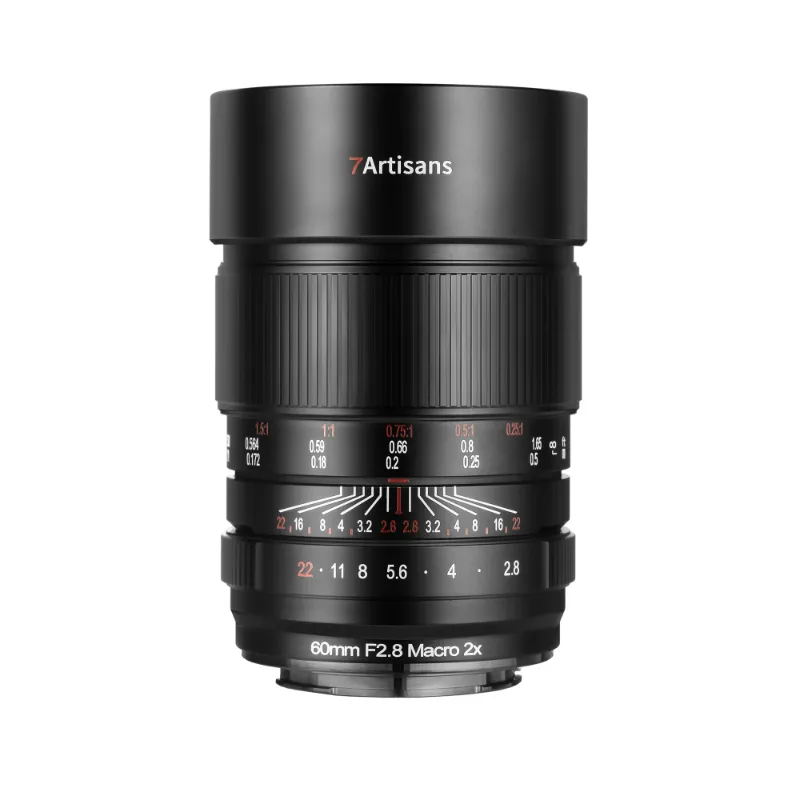 7Artisans 60mm f/2.8 macro 2x lens