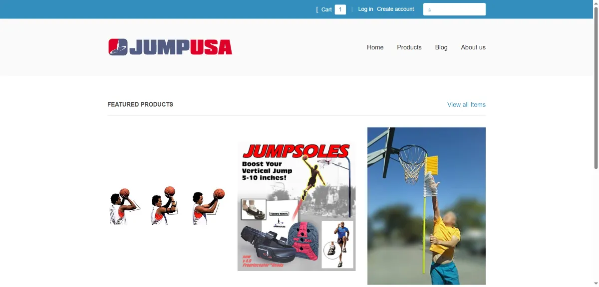 The Jump USA home page