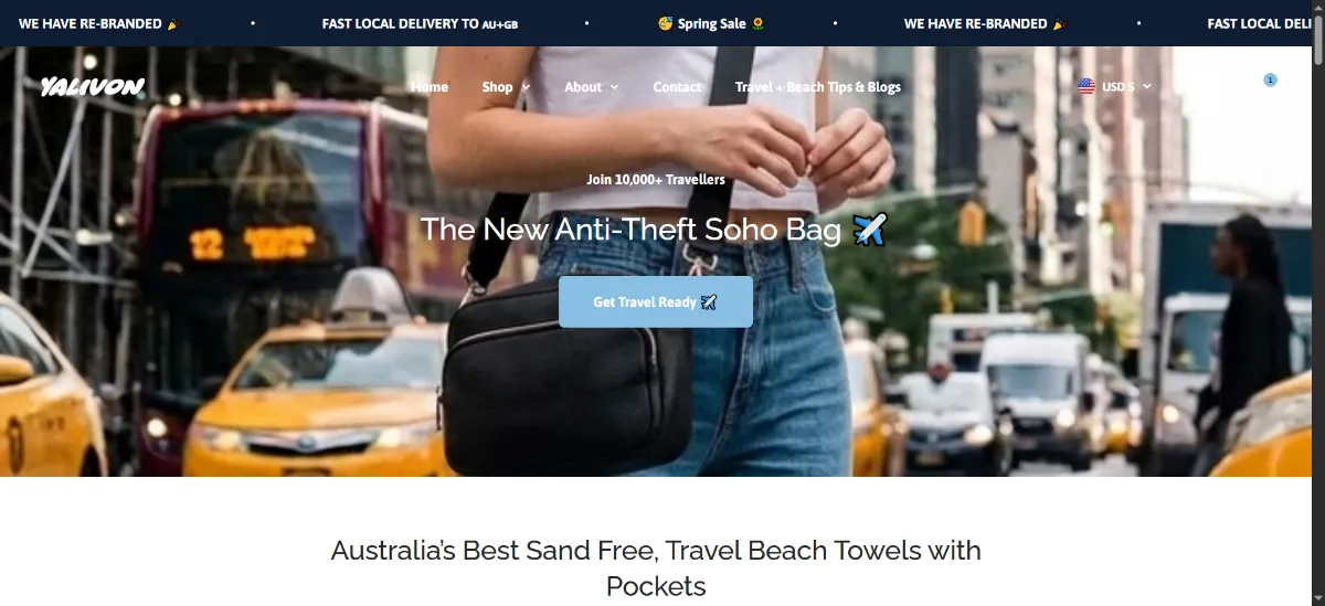 The Nomadique Co home page
