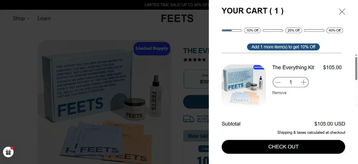 The FEETS cart