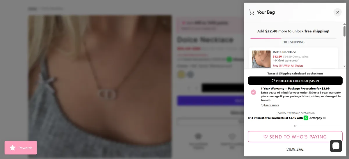 The Evry Jewels cart