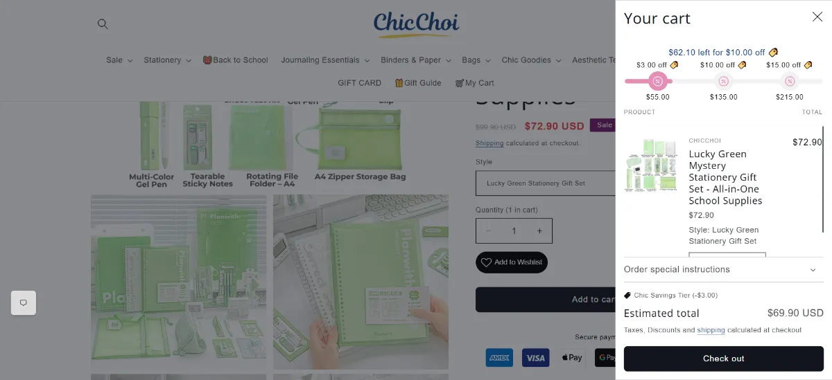The ChicChoi cart