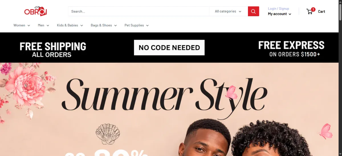 The Obroi home page