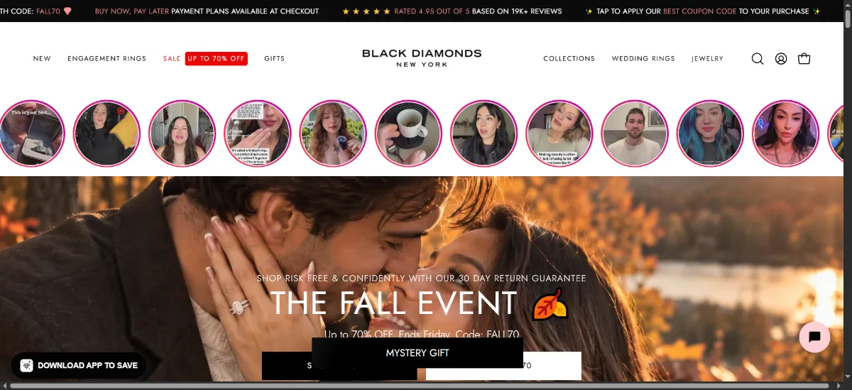 The Black Diamonds New York home page