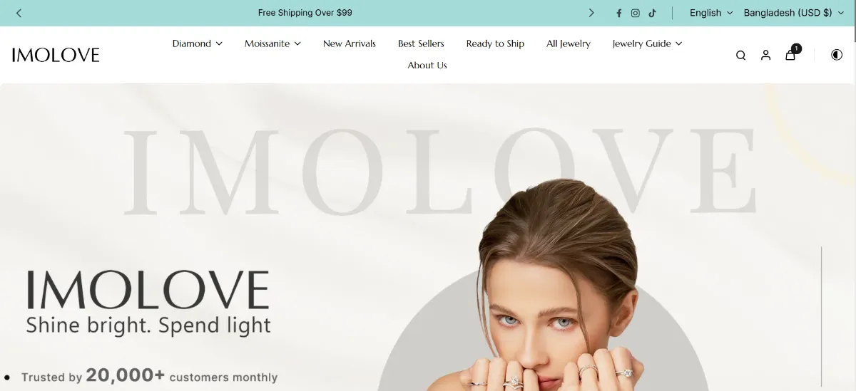 The Imolove home page