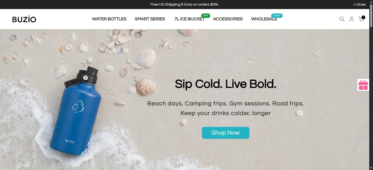 The Buzio home page
