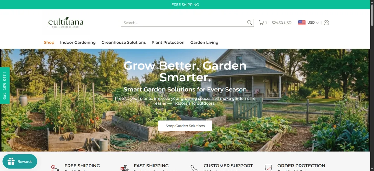 The Cultiuana home page