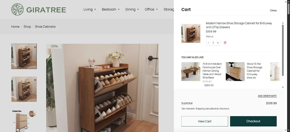 The GiraTree cart