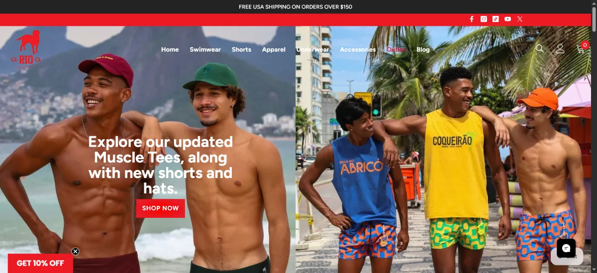The CA-RIO-CA Sunga home page