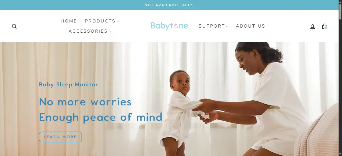 The Babytone home page