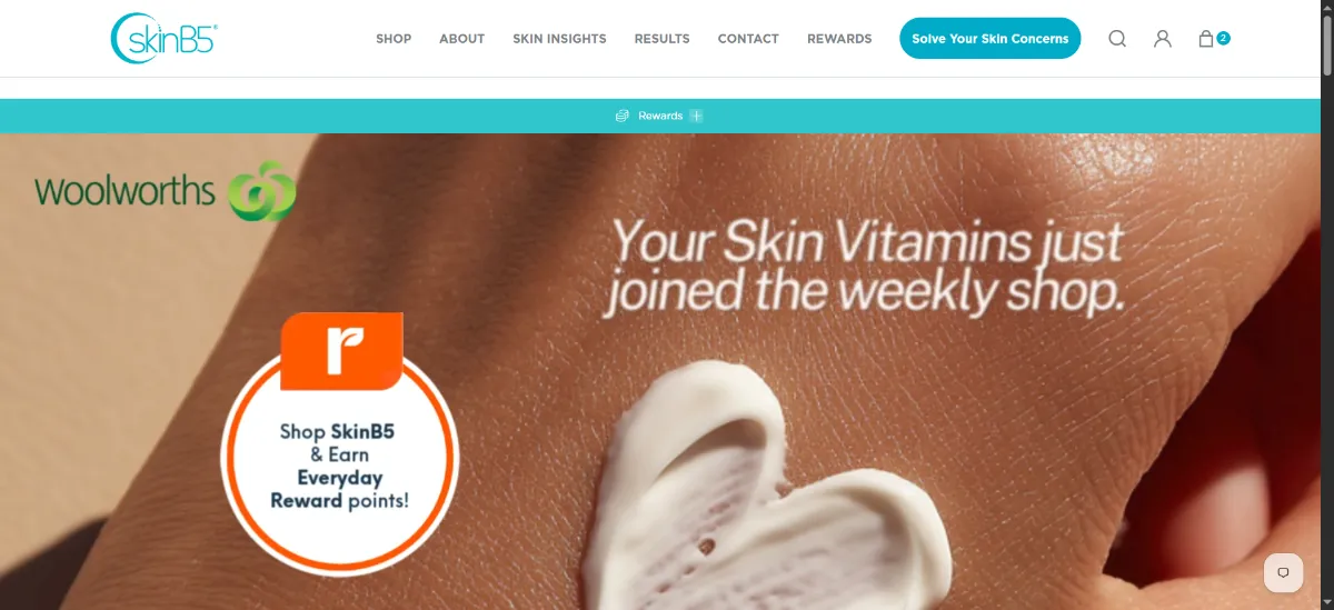 The SkinB5 home page