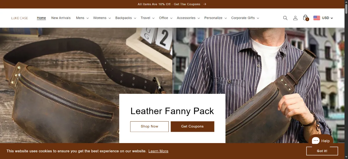 The Luke Case home page
