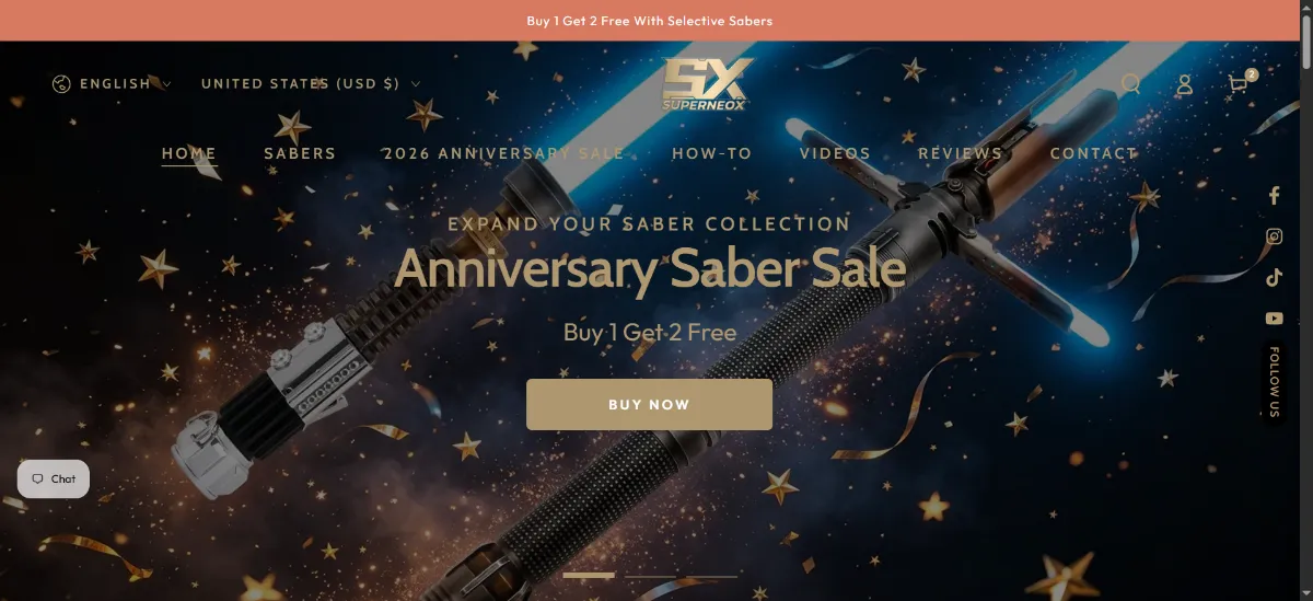 The Superneox home page