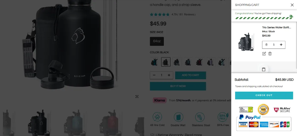 The Buzio cart