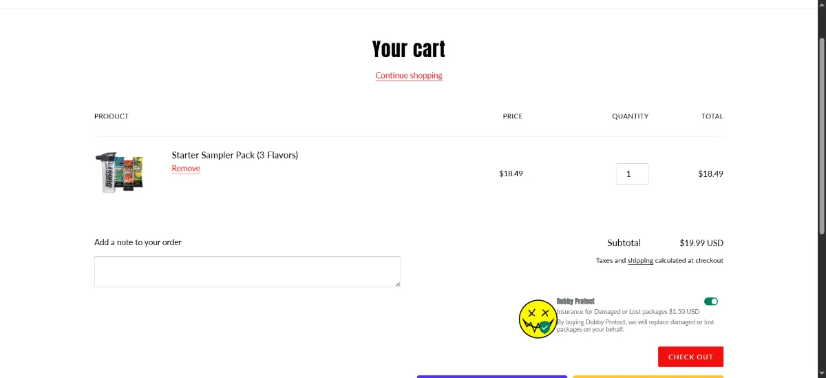 The Dubby Energy cart