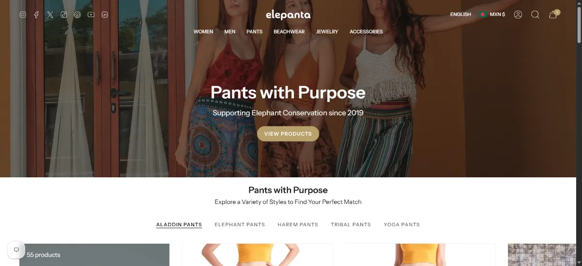 The Elepanta home page