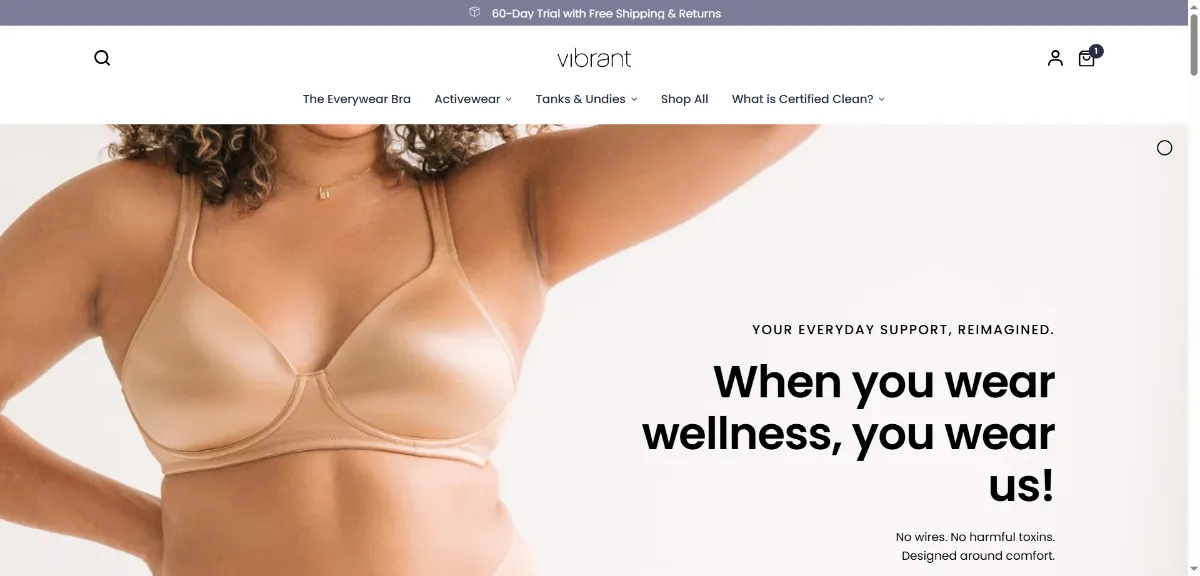 The Vibrant Body Company home page