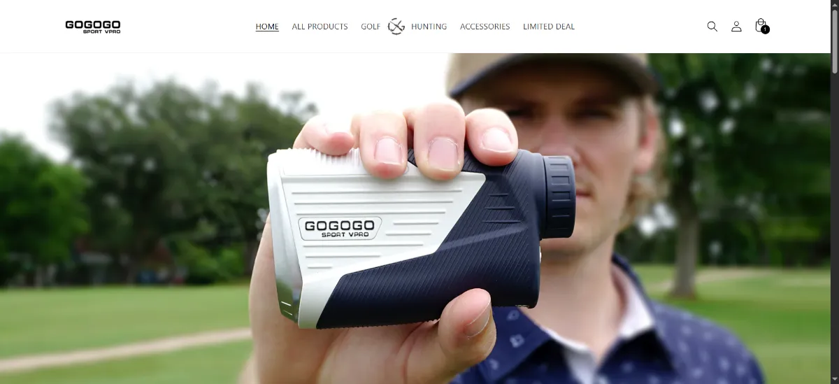 The Gogogo Sport home page